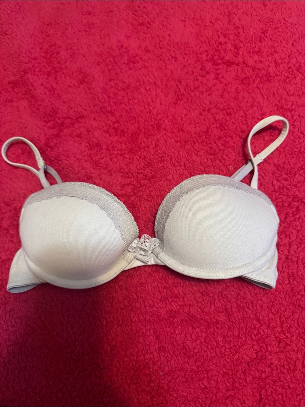 Gilly Hicks Lace-Trim Bra